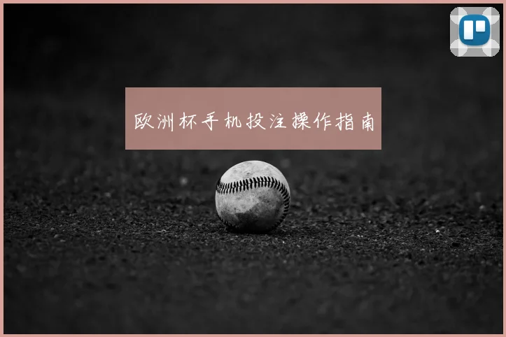 欧洲杯手机投注操作指南