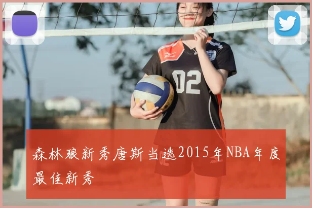 森林狼新秀唐斯当选2015年NBA年度最佳新秀